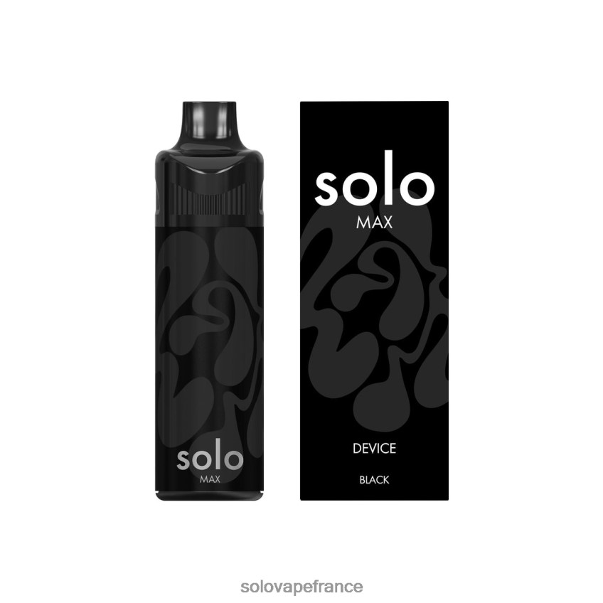 Solo Vape Paris - Solo MAX appareil à dosettes noir 4LT62L72