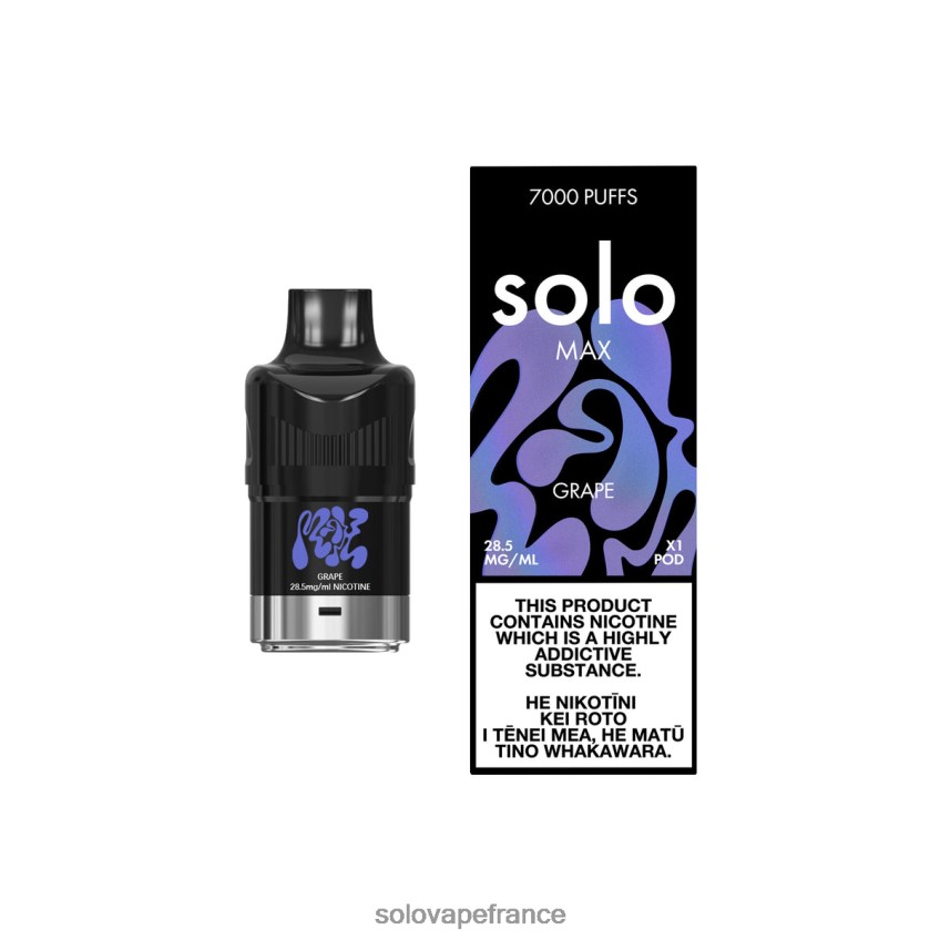 Solo Pods Avis - Solo MAX cosse raisin 4LT62L78