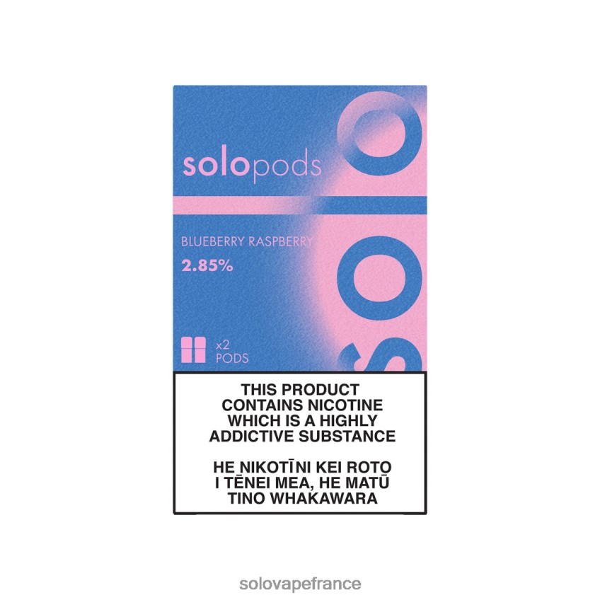 Solo Pods Avis - Solo pack de 2 dosettes de remplacement myrtille framboise 4LT62L53