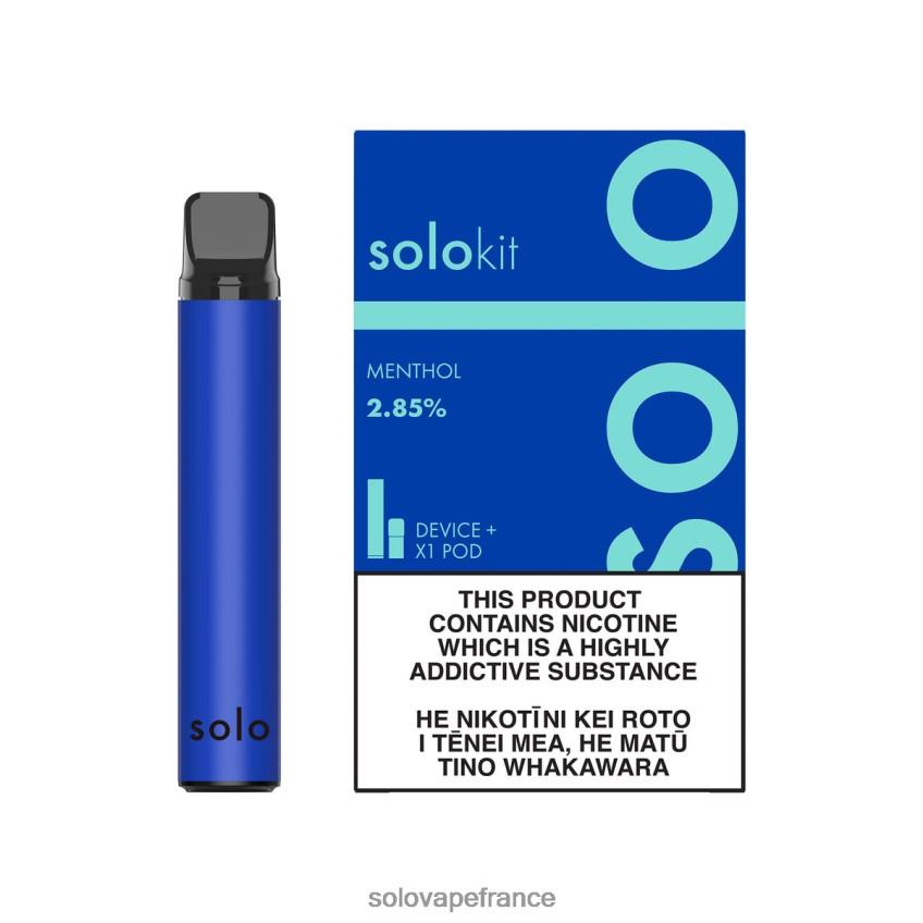 Solo Vape Paris - Solo kit de dosettes menthol 4LT62L47
