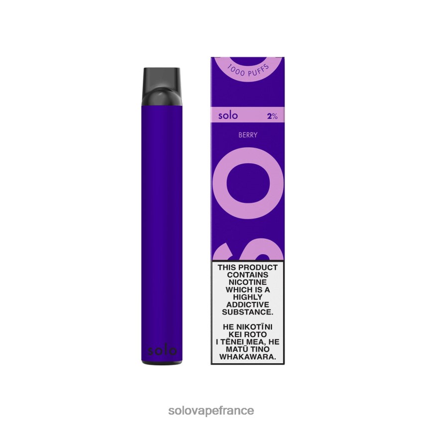 Solo Vape France - Solo vape jetable baie 4LT62L16