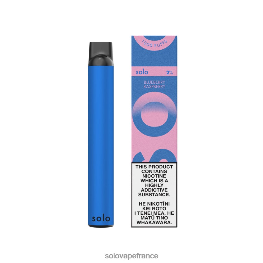 Solo Vape Prix - Solo collection paradis de vape jetable myrtille framboise 4LT62L19