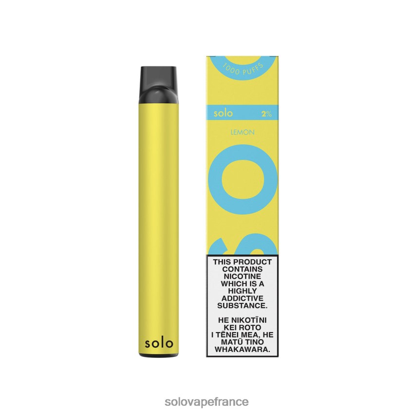 Solo Vape Review - Solo vape jetable citron 4LT62L15